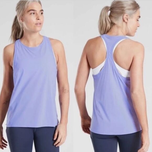 Athleta Ultimate Tank Victorian Periwinkle Blue - Picture 1 of 8